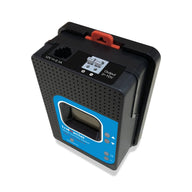 TrolMaster Hydro-X TSH-1 Temp/Humidity Station with 0-10V output, black enclosure, blue display.
