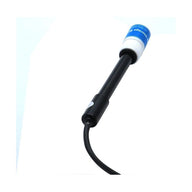 TrolMaster PCT-1 reservoir EC/temperature sensor with blue and white labeling.