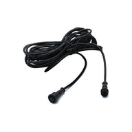 Black cable with two waterproof connectors, coiled on a white background.