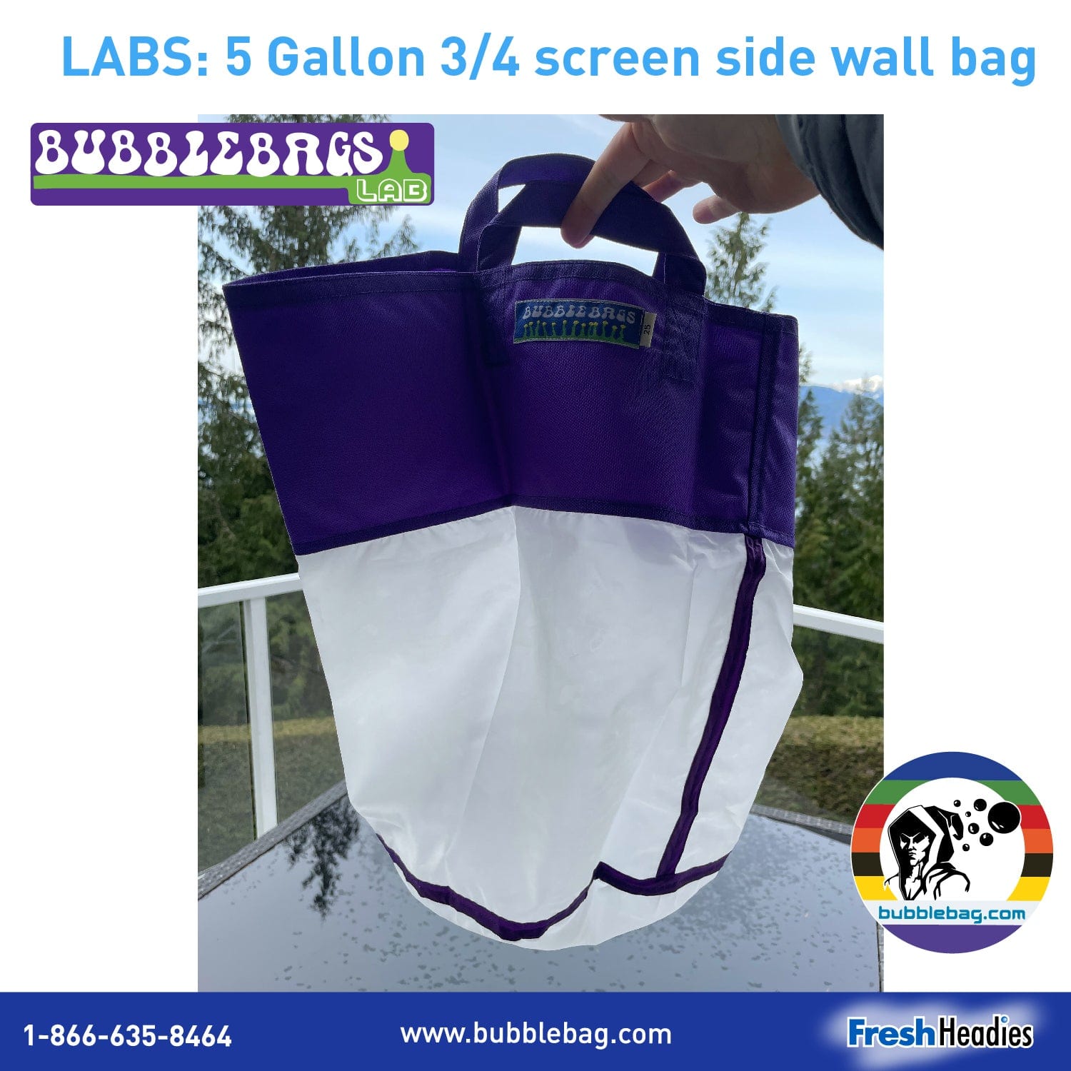 Bubble Bags Bubble Bag 5 Gallon 'LABS' Replacement Bag