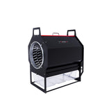 Black CenturionPro DBT Model 2 dry bud trimming machine with handles, red stripe, circular blade opening, and clear bins.