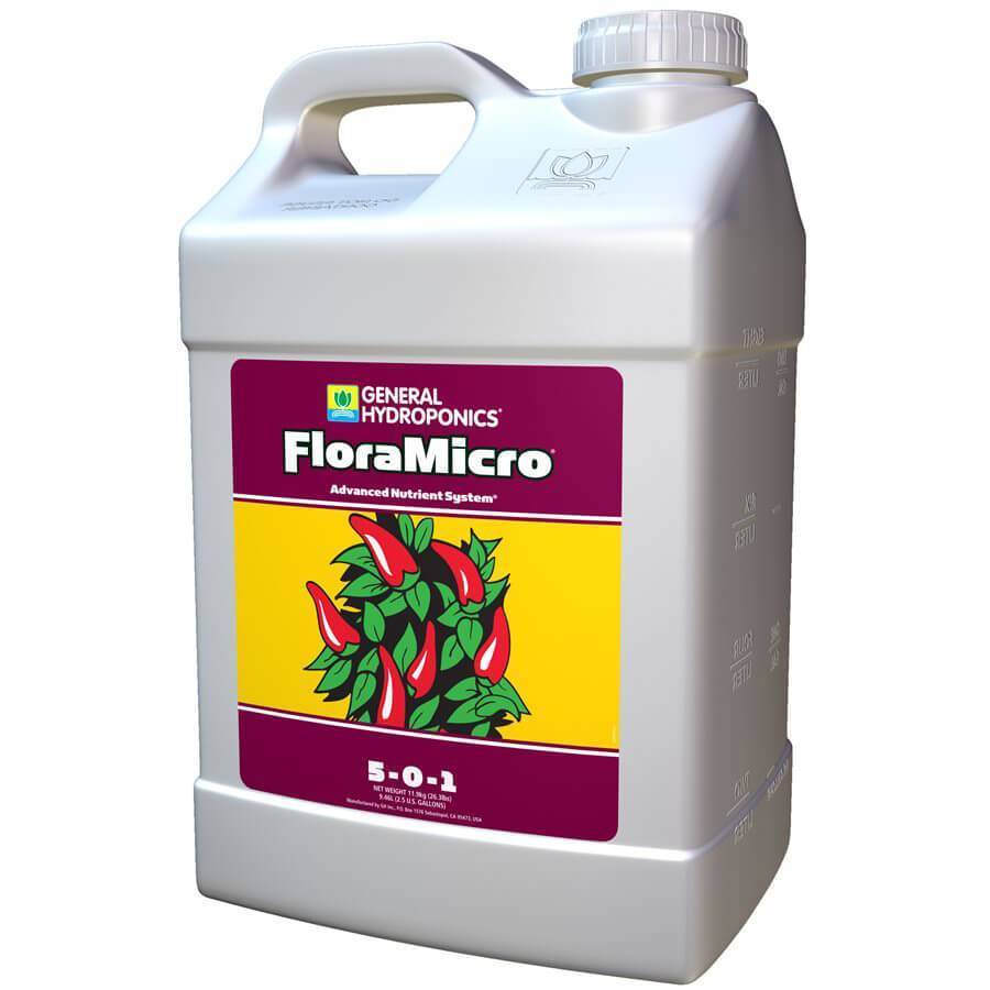 General Hydroponics FloraMicro | Essential Plant Nutrients