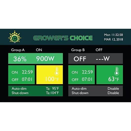 Grower&#39;s Choice Grower&#39;s Choice LED Grow Light Master Controller