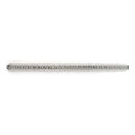 Long white trimmer brush with stiff bristles and a twisted metal core, on a clean white background.