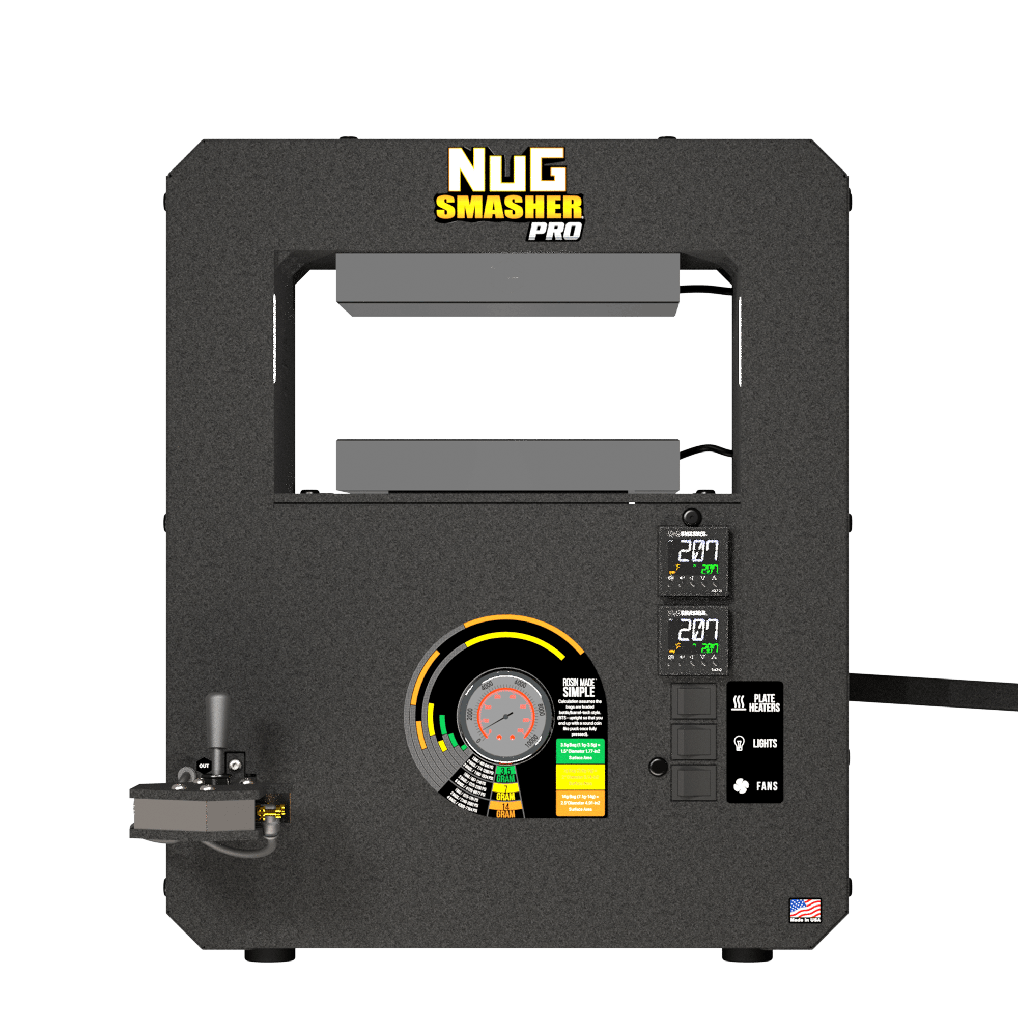 NugSmasher NugSmasher Pro 20 Ton Rosin Press